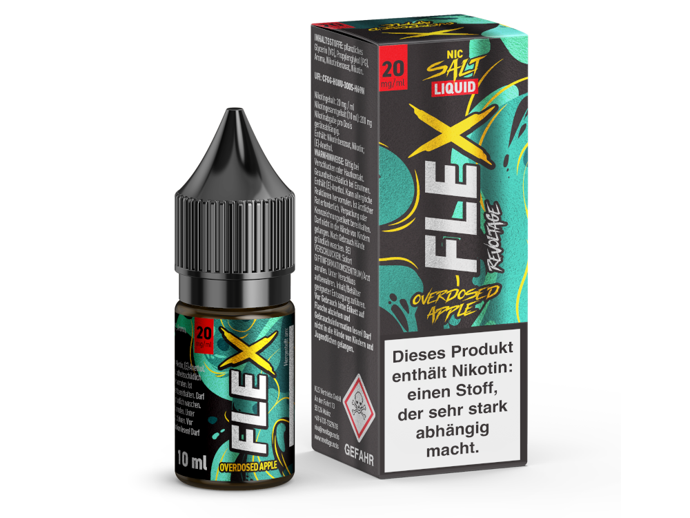 Revoltage - FLEX Nikotinsalz Liquid - Apple Revoltage - FLEX Nikotinsalz Liquid - Apple