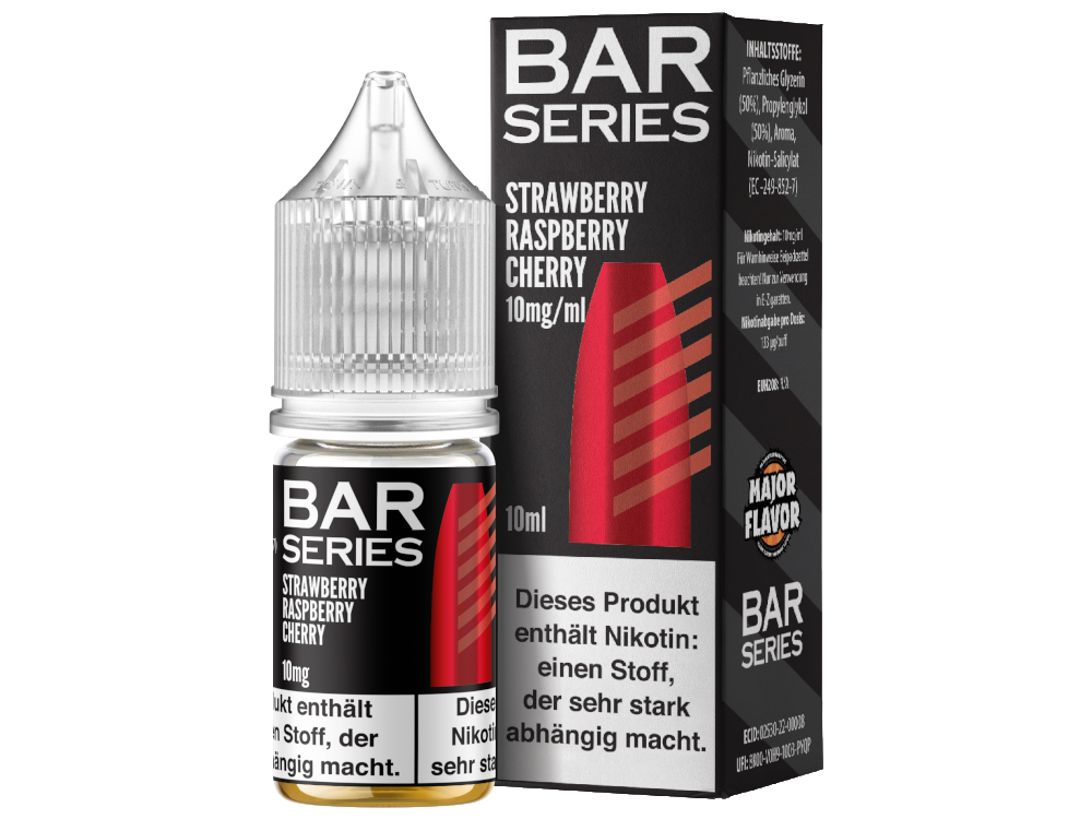 Bar Series - Nikotinsalz Liquid - Strawberry Raspberry Cherry Bar Series - Nikotinsalz Liquid - Strawberry Raspberry Cherry