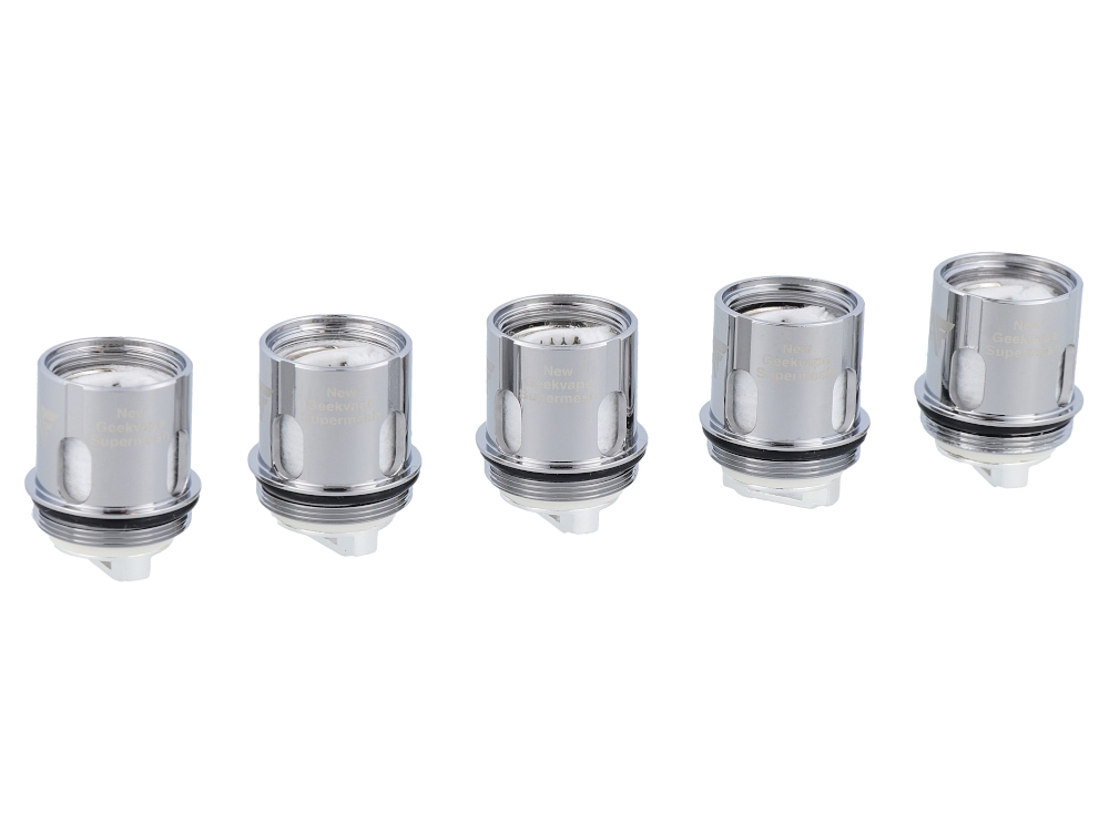 GeekVape Supermesh X2 0,4 Ohm Heads (5 Stück pro Packung) GeekVape Supermesh X2 0,4 Ohm Heads (5 Stück pro Packung)