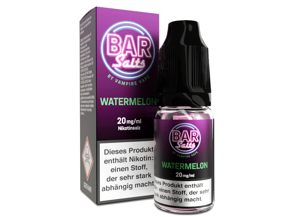 Vampire Vape - Bar Salts - Nikotinsalz Liquid - Watermelon Vampire Vape - Bar Salts - Nikotinsalz Liquid - Watermelon