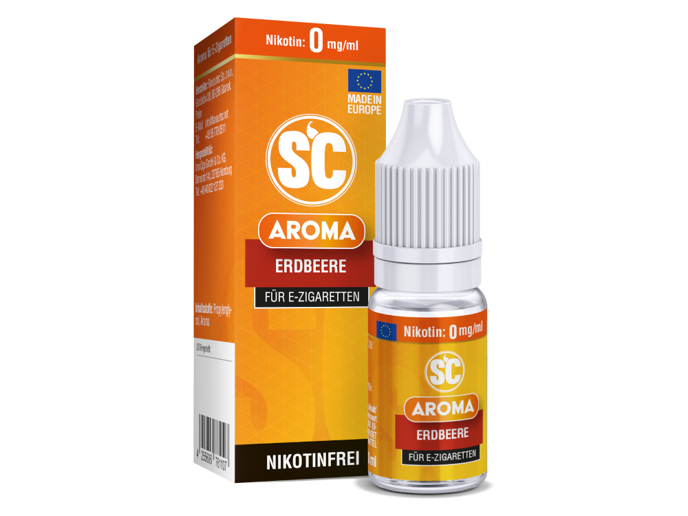 SC - Aroma 10 ml - Erdbeere SC - Aroma 10 ml - Erdbeere