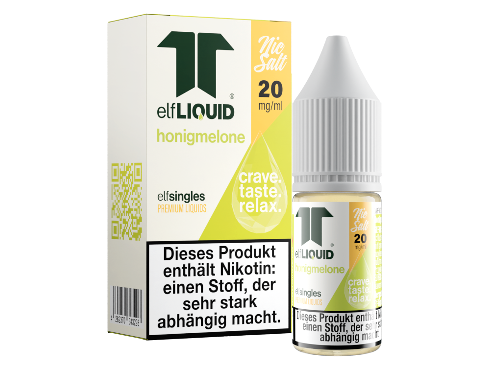 Elf-Liquid - Single - Nikotinsalz Liquid - Honigmelone Elf-Liquid - Single - Nikotinsalz Liquid - Honigmelone