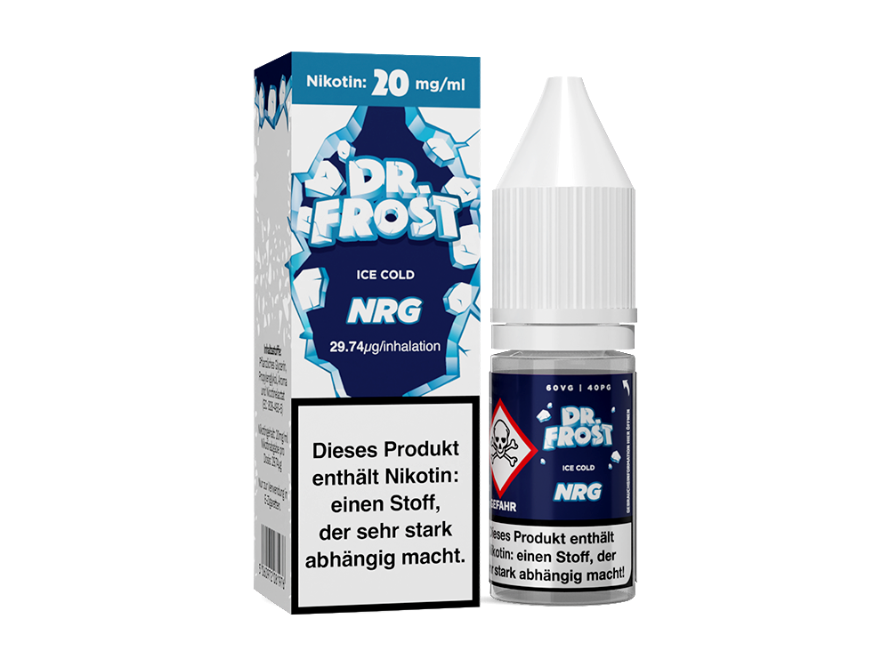 Dr. Frost - Ice Cold - Nikotinsalz Liquid - NRG Dr. Frost - Ice Cold - Nikotinsalz Liquid - NRG