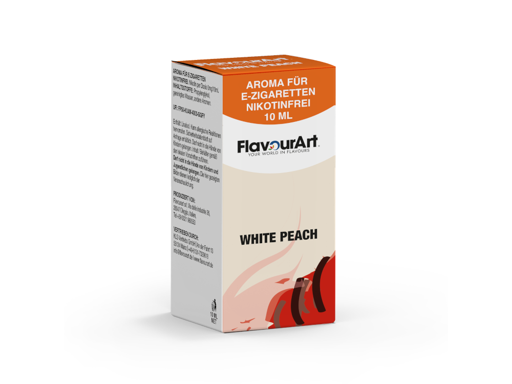 FlavourArt - Aromen 10 ml - White Peach FlavourArt - Aromen 10 ml - White Peach