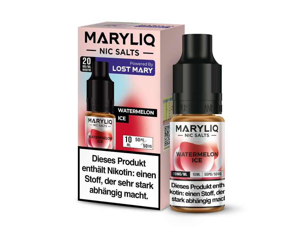 MARYLIQ - Nikotinsalz Liquid - Watermelon Ice MARYLIQ - Nikotinsalz Liquid - Watermelon Ice