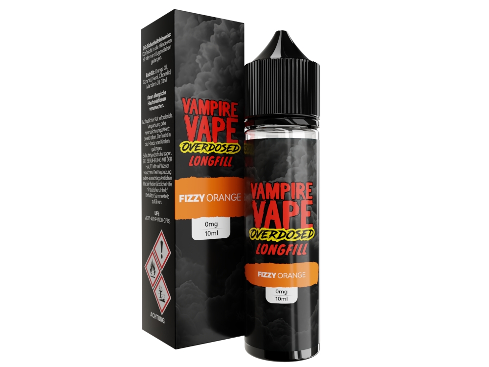Vampire Vape - Overdosed - Aroma 10 ml - Fizzy Orange Vampire Vape - Overdosed - Aroma 10 ml - Fizzy Orange