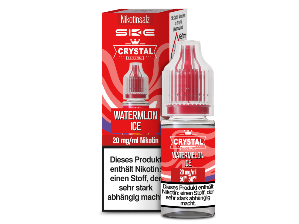SKE - Crystal - Nikotinsalz Liquid - Watermelon Ice SKE - Crystal - Nikotinsalz Liquid - Watermelon Ice