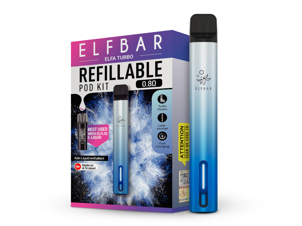 Elfbar - Elfa Turbo E-Zigaretten Set Elfbar - Elfa Turbo E-Zigaretten Set
