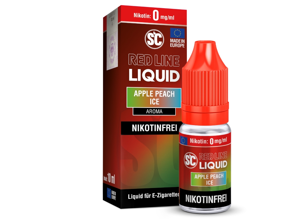 SC - Red Line - Apple Peach Ice - Nikotinsalz SC - Red Line - Apple Peach Ice - Nikotinsalz
