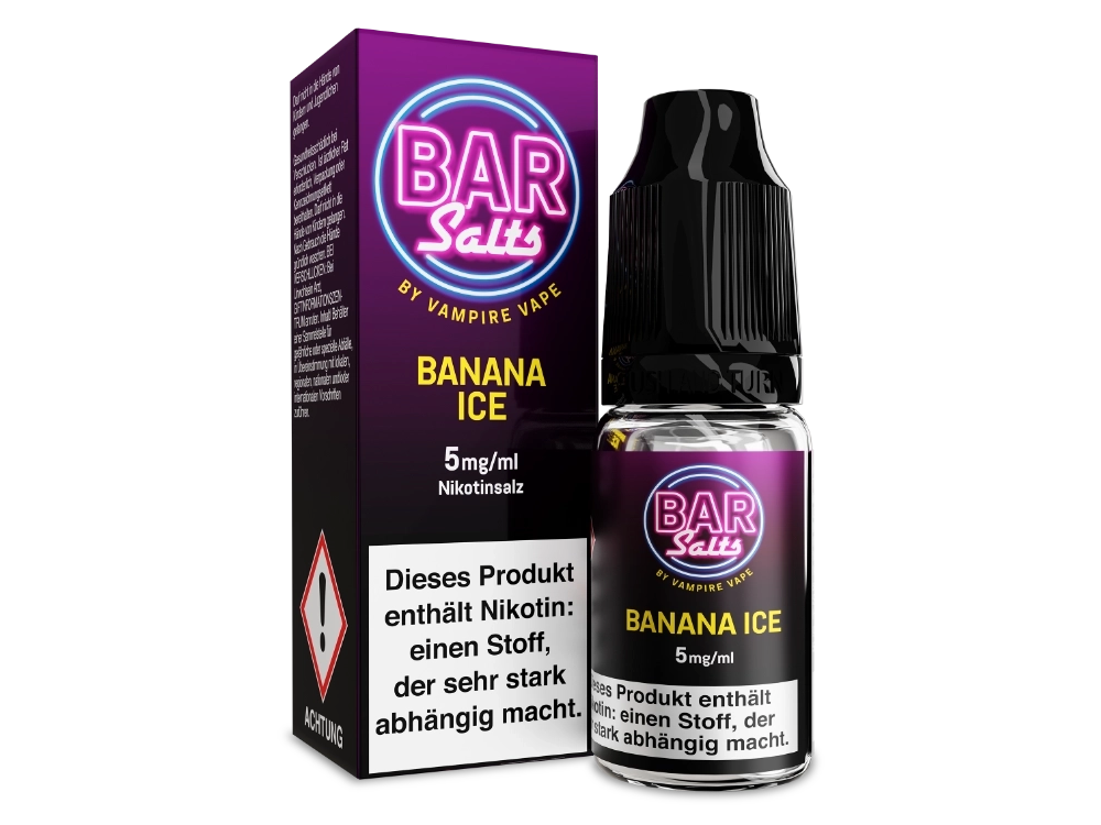 Vampire Vape - Bar Salts - Nikotinsalz Liquid - Banana Ice Vampire Vape - Bar Salts - Nikotinsalz Liquid - Banana Ice