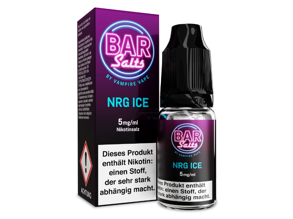 Vampire Vape - Bar Salts - Nikotinsalz Liquid - NRG Ice Vampire Vape - Bar Salts - Nikotinsalz Liquid - NRG Ice