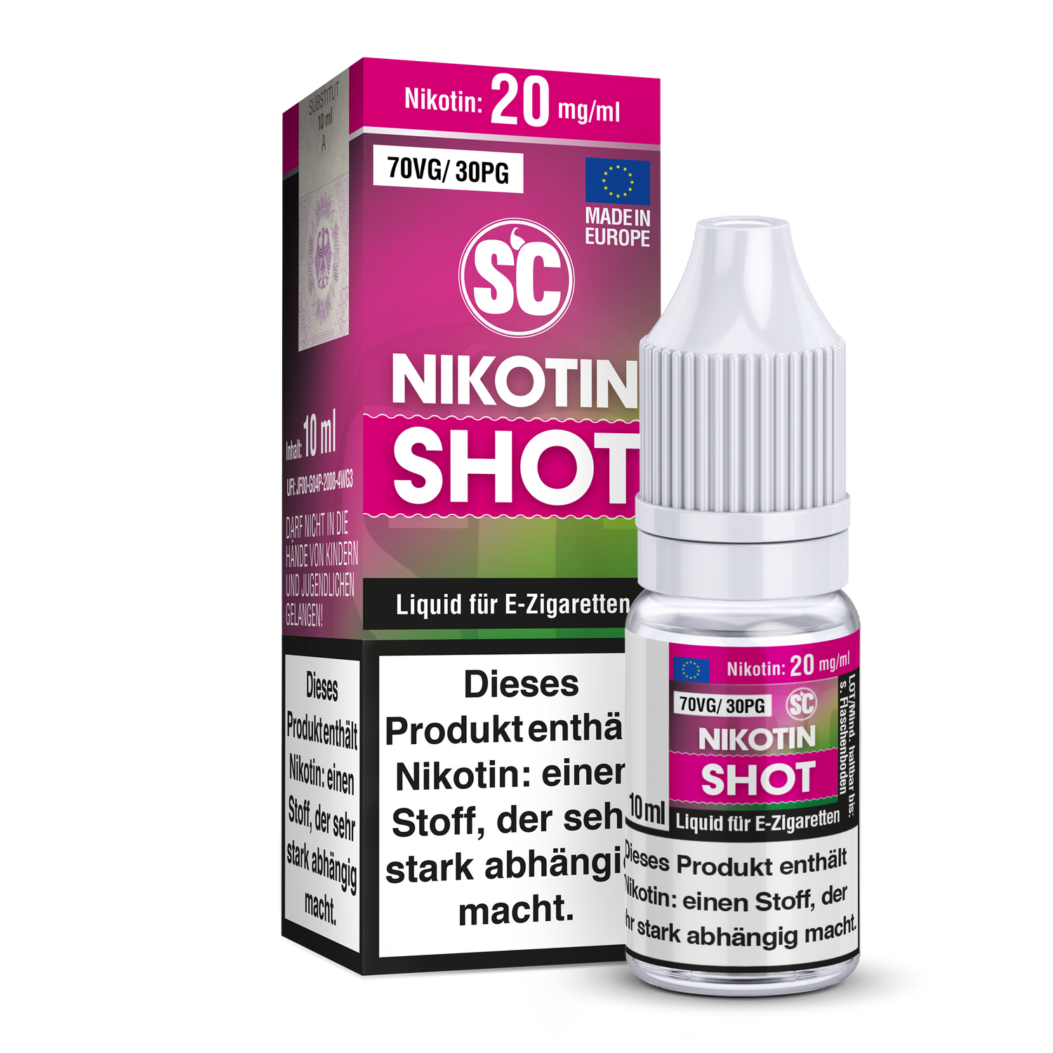 SC - 10ml Nikotin Shot SC - 10ml Nikotin Shot