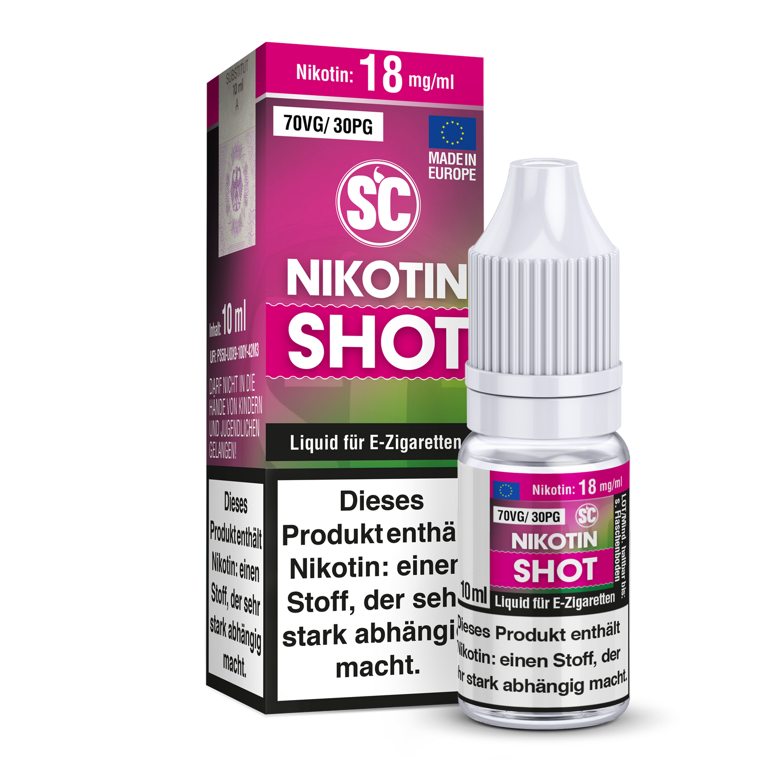 SC - 10ml Nikotin Shot SC - 10ml Nikotin Shot
