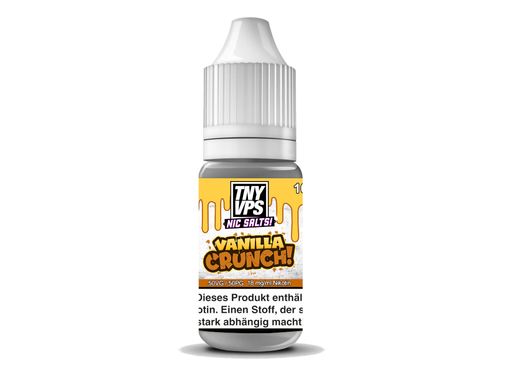 TNYVPS - Nikotinsalz Liquid - Vanilla Crunch TNYVPS - Nikotinsalz Liquid - Vanilla Crunch