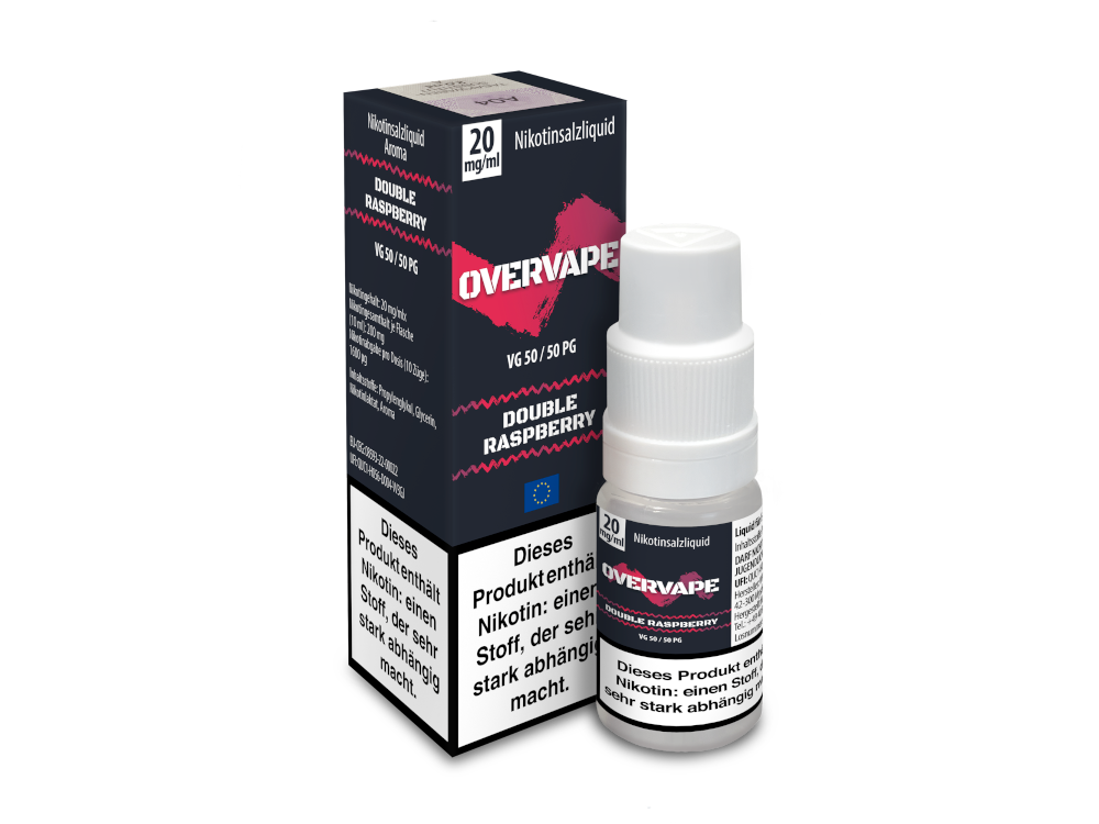 Overvape - Nikotinsalz Liquid - Double Raspberry Overvape - Nikotinsalz Liquid - Double Raspberry