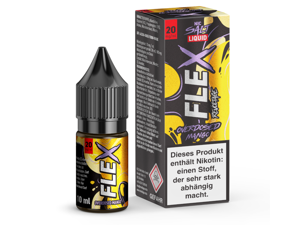 Revoltage - FLEX Nikotinsalz Liquid - Mango Revoltage - FLEX Nikotinsalz Liquid - Mango