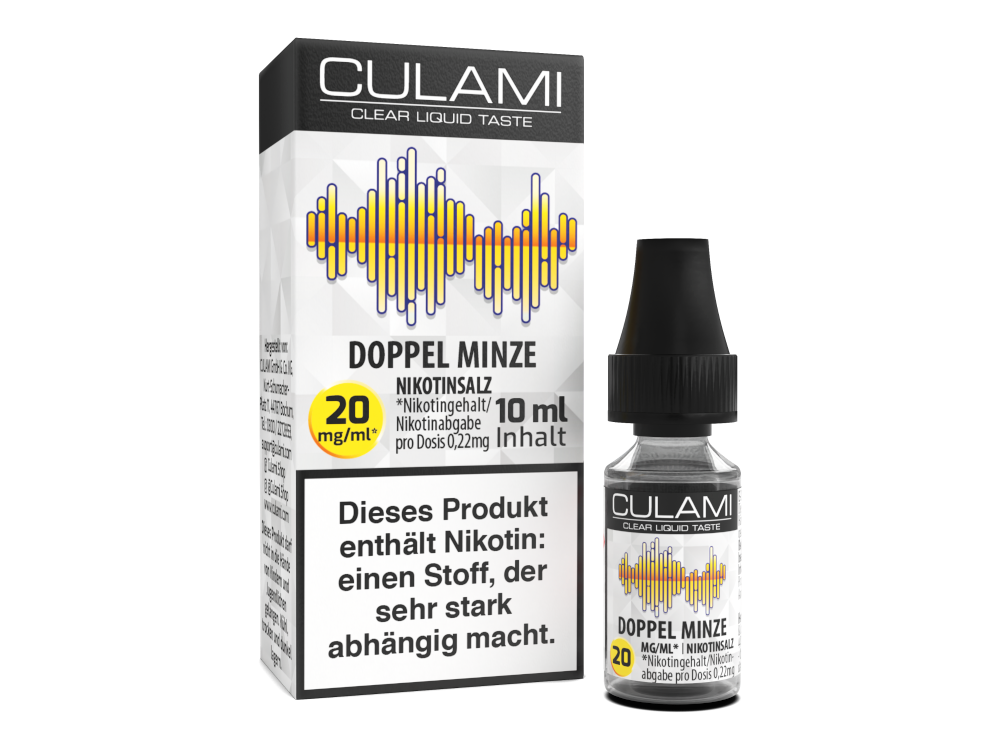 Culami - Nikotinsalz Liquid - Doppel Minze Culami - Nikotinsalz Liquid - Doppel Minze