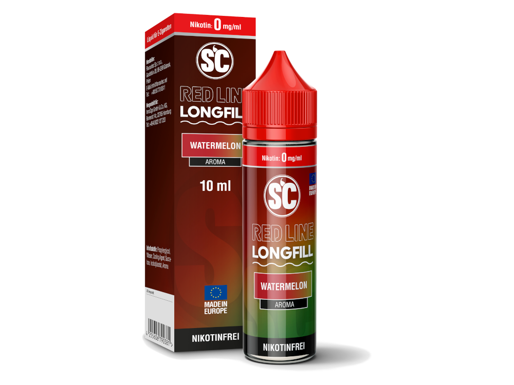 SC - Red Line Longfills 10 ml - Watermelon SC - Red Line Longfills 10 ml - Watermelon