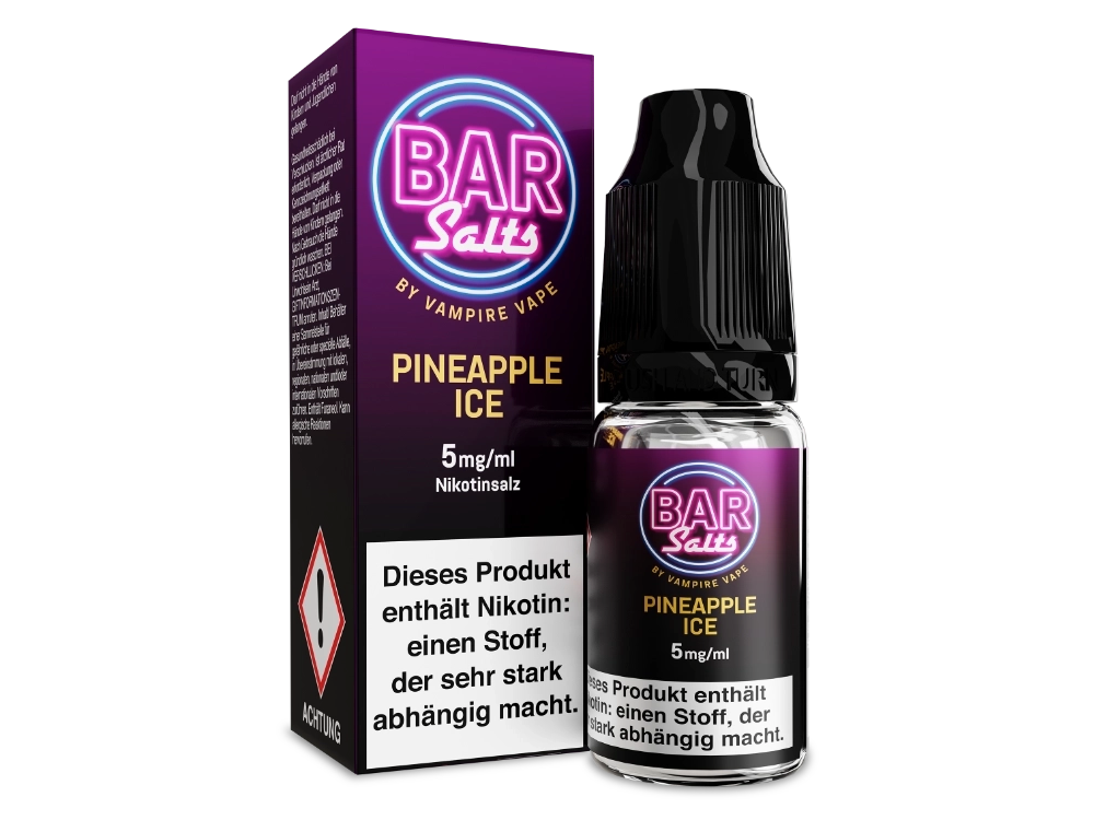 Vampire Vape - Bar Salts - Nikotinsalz Liquid - Pineapple Ice Vampire Vape - Bar Salts - Nikotinsalz Liquid - Pineapple Ice