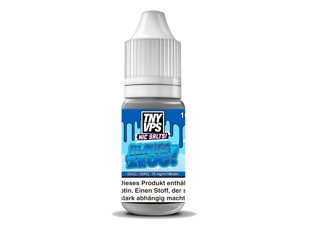 TNYVPS - Nikotinsalz Liquid - Blaues Zeug TNYVPS - Nikotinsalz Liquid - Blaues Zeug