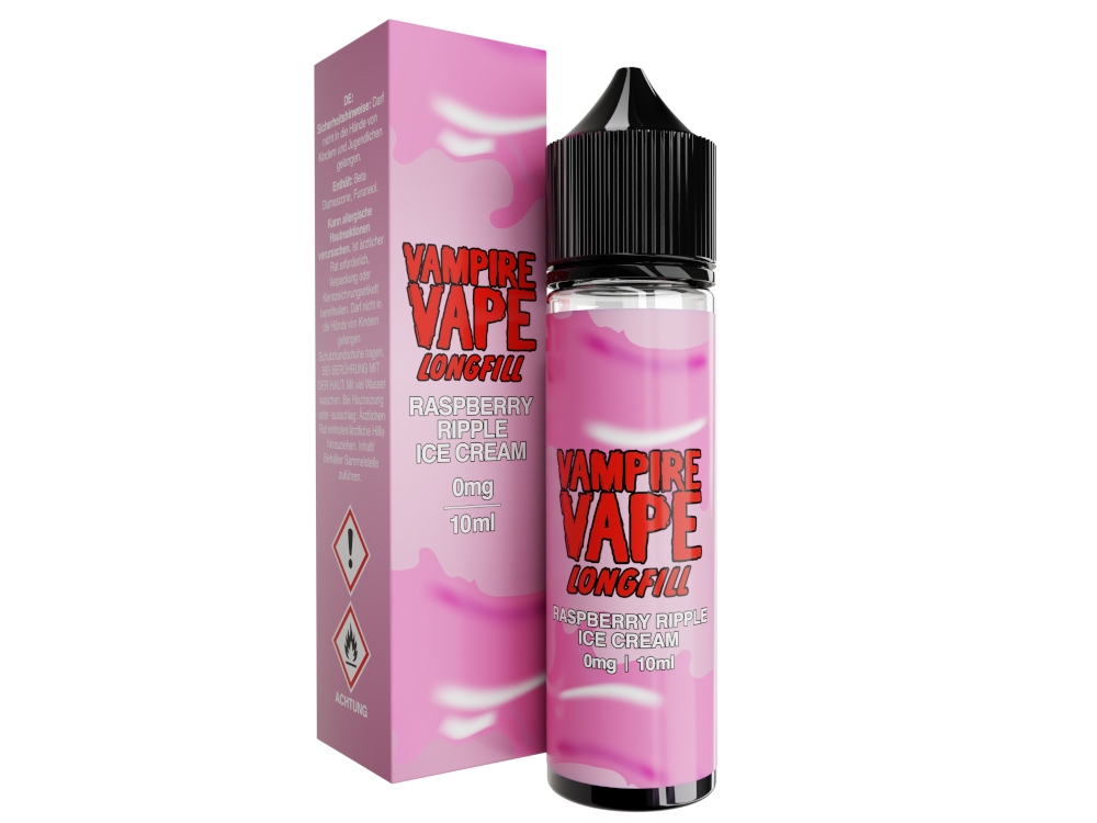 Vampire Vape - Dessert Collection - Aroma 10 ml - Raspberry Ripple Ice Cream Vampire Vape - Dessert Collection - Aroma 10 ml - Raspberry Ripple Ice Cream
