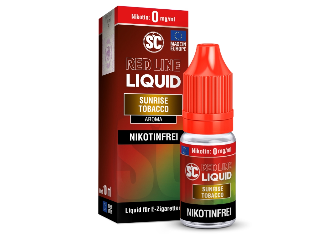 SC - Red Line - Sunrise Tobacco - Nikotinsalz Liquid SC - Red Line - Sunrise Tobacco - Nikotinsalz Liquid