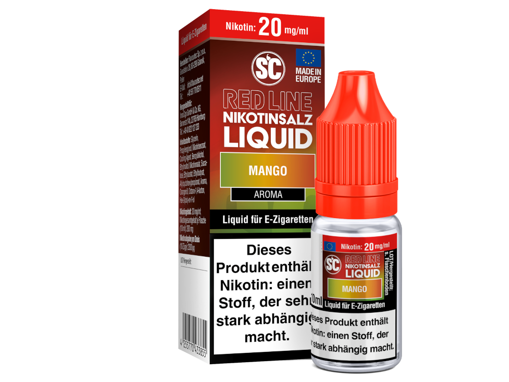 SC - Red Line - Mango - Nikotinsalz Liquid SC - Red Line - Mango - Nikotinsalz Liquid