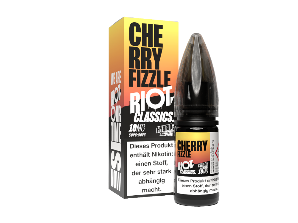 Riot Squad - Classics - Hybrid Nikotinsalz Liquid - Cherry Fizzle Riot Squad - Classics - Hybrid Nikotinsalz Liquid - Cherry Fizzle