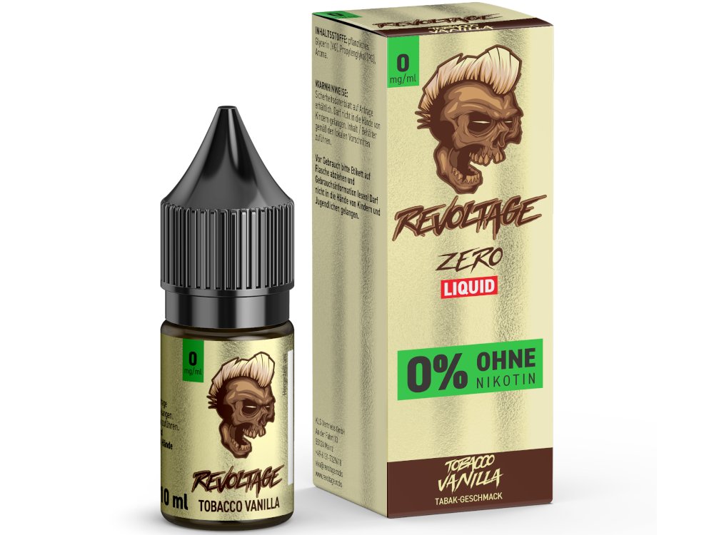Revoltage - Hybrid Nikotinsalz Liquid - Tobacco Vanilla Revoltage - Hybrid Nikotinsalz Liquid - Tobacco Vanilla