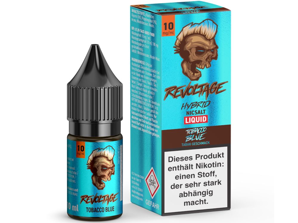 Revoltage - Hybrid Nikotinsalz Liquid - Tobacco Blue Revoltage - Hybrid Nikotinsalz Liquid - Tobacco Blue