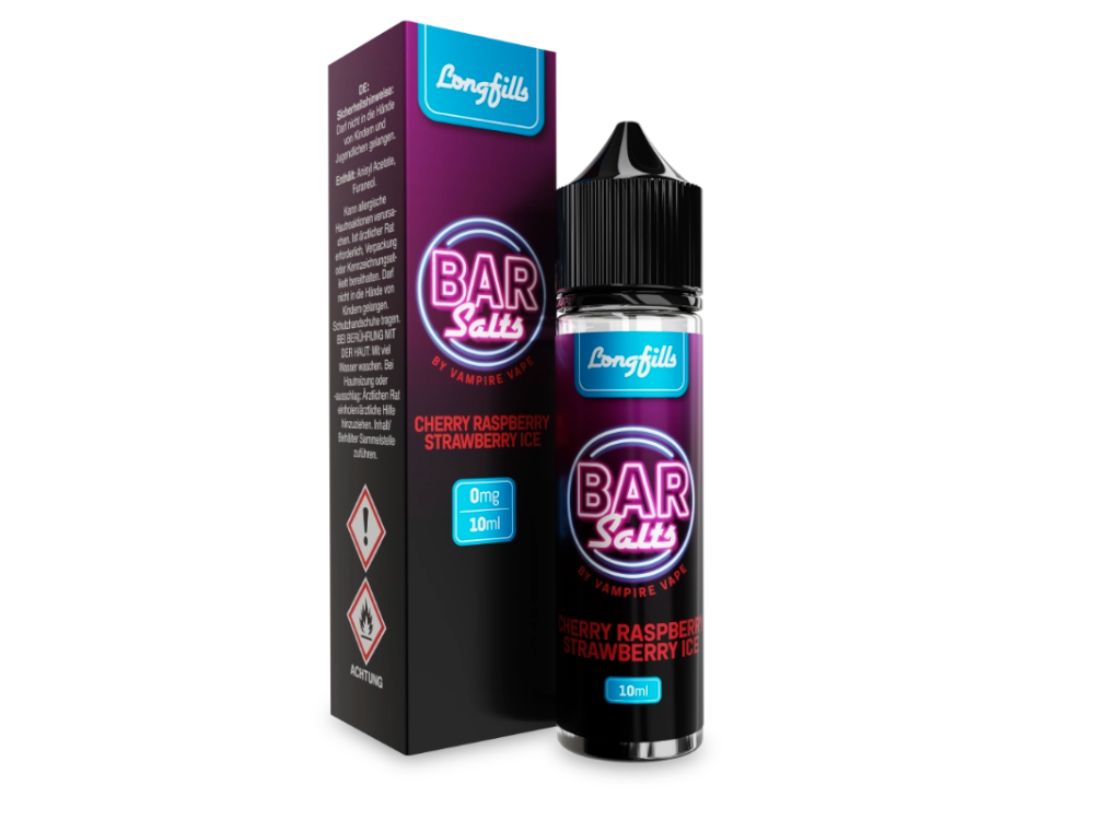 Vampire Vape - Bar Salts - Longfills 10 ml - Cherry Raspberry Strawberry Ice Vampire Vape - Bar Salts - Longfills 10 ml - Cherry Raspberry Strawberry Ice