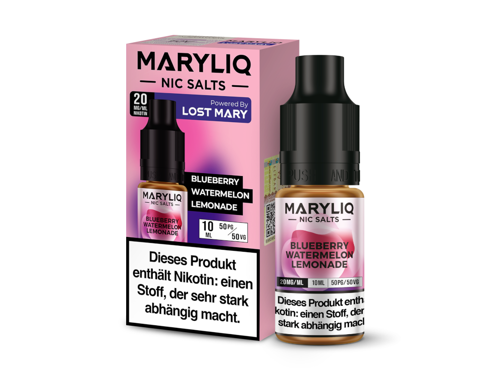 MARYLIQ - Nikotinsalz Liquid - Blueberry Watermelon Lemonade MARYLIQ - Nikotinsalz Liquid - Blueberry Watermelon Lemonade