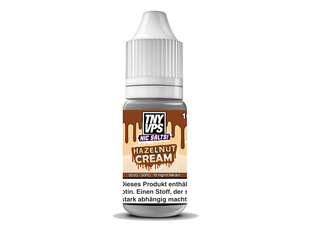 TNYVPS - Nikotinsalz Liquid - Hazelnut Cream TNYVPS - Nikotinsalz Liquid - Hazelnut Cream
