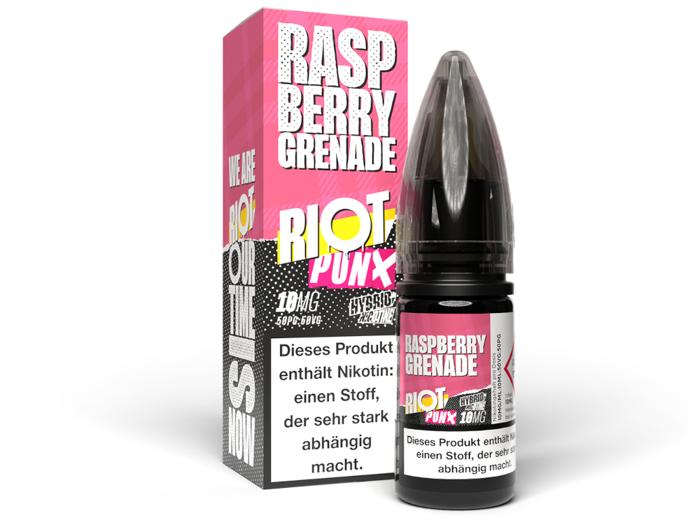 Riot Squad - PUNX - Hybrid Nikotinsalz Liquid - Raspberry Grenade Riot Squad - PUNX - Hybrid Nikotinsalz Liquid - Raspberry Grenade