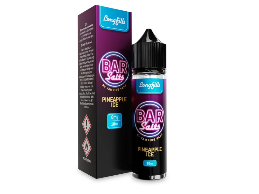 Vampire Vape - Bar Salts - Longfills 10 ml - Pineapple Ice Vampire Vape - Bar Salts - Longfills 10 ml - Pineapple Ice