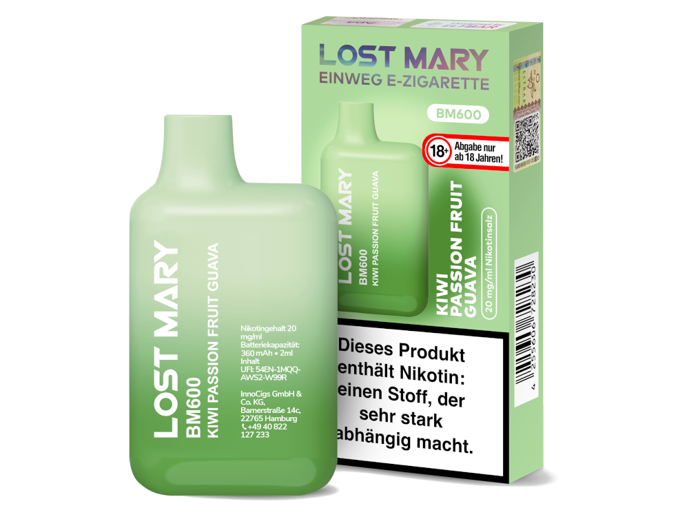 Lost Mary - BM600 Einweg E-Zigarette - 20mg/ml - Triple Mango Lost Mary - BM600 Einweg E-Zigarette - 20mg/ml - Triple Mango