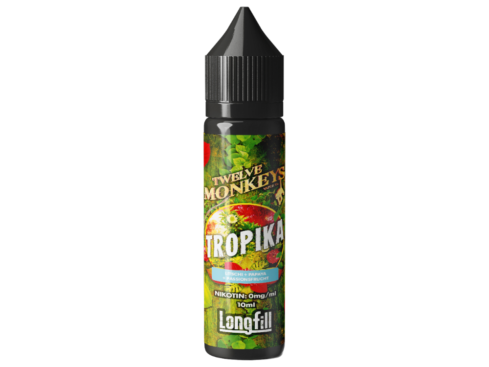 Twelve Monkeys - Longfills 10ml - Tropika Twelve Monkeys - Longfills 10ml - Tropika
