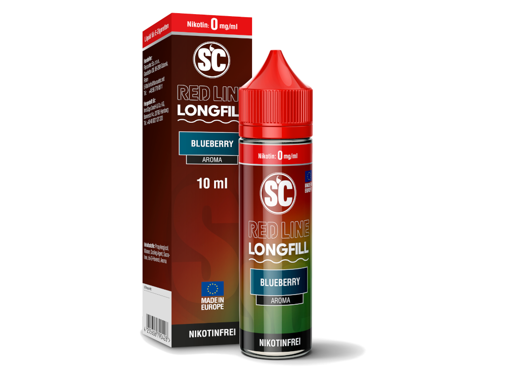 SC - Red Line Longfills 10 ml - Blueberry SC - Red Line Longfills 10 ml - Blueberry