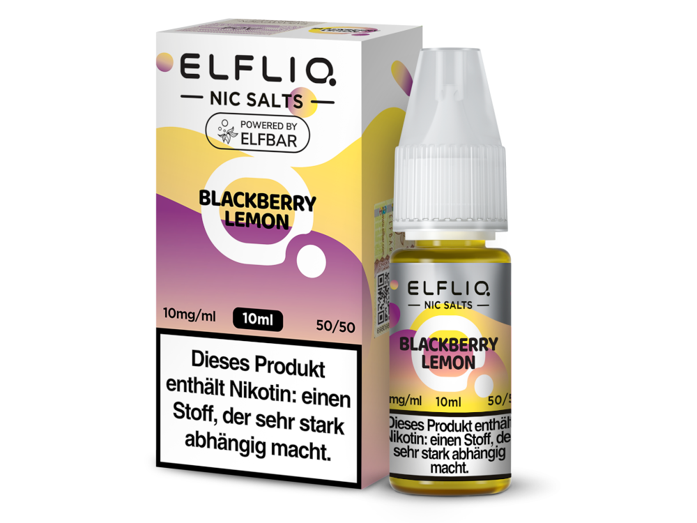 ELFLIQ - Blackberry Lemon - Nikotinsalz Liquid ELFLIQ - Blackberry Lemon - Nikotinsalz Liquid
