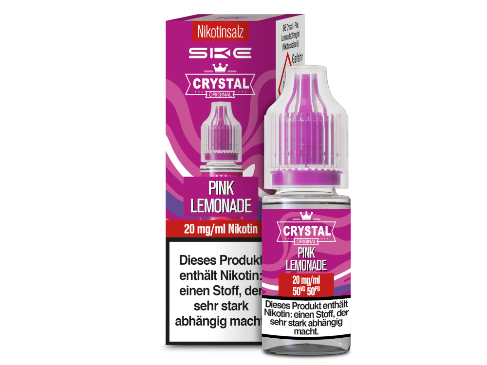 SKE - Crystal - Nikotinsalz Liquid - Pink Lemonade SKE - Crystal - Nikotinsalz Liquid - Pink Lemonade