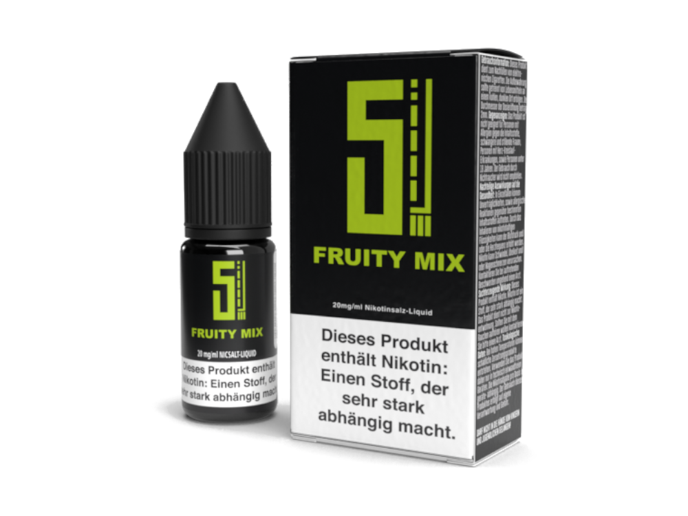 5EL - Fruity Mix - Nikotinsalz Liquid 5EL - Fruity Mix - Nikotinsalz Liquid