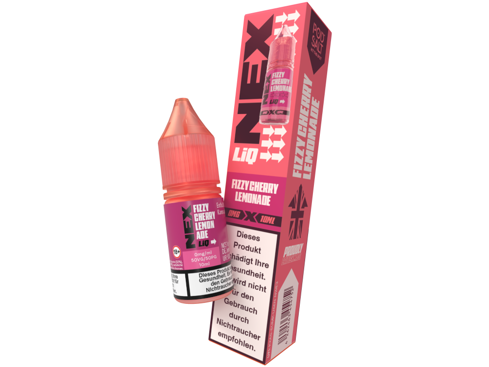 Pod Salt - NexLiq - Nikotinsalz Liquid - Fizzy Cherry Lemonade Pod Salt - NexLiq - Nikotinsalz Liquid - Fizzy Cherry Lemonade