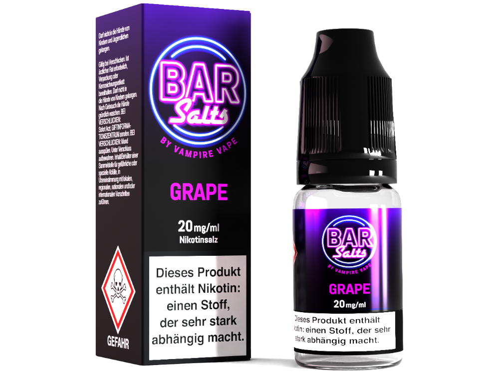 Vampire Vape - Bar Salts - Nikotinsalz Liquid - Grape Vampire Vape - Bar Salts - Nikotinsalz Liquid - Grape