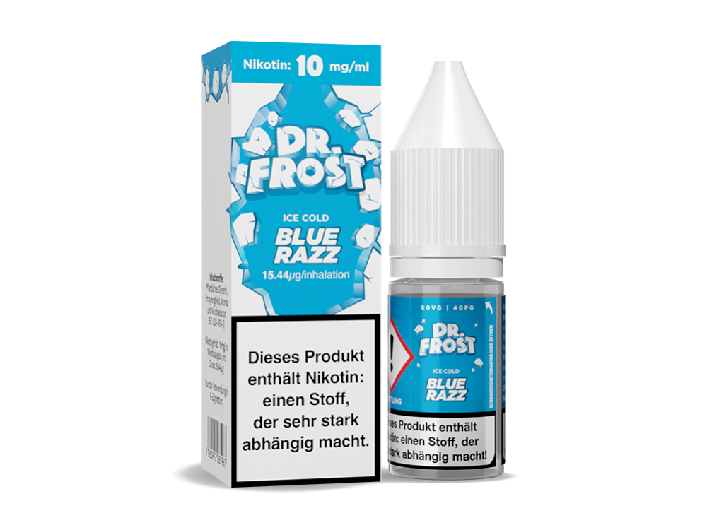 Dr. Frost - Ice Cold - Nikotinsalz Liquid - Blue Razz Dr. Frost - Ice Cold - Nikotinsalz Liquid - Blue Razz