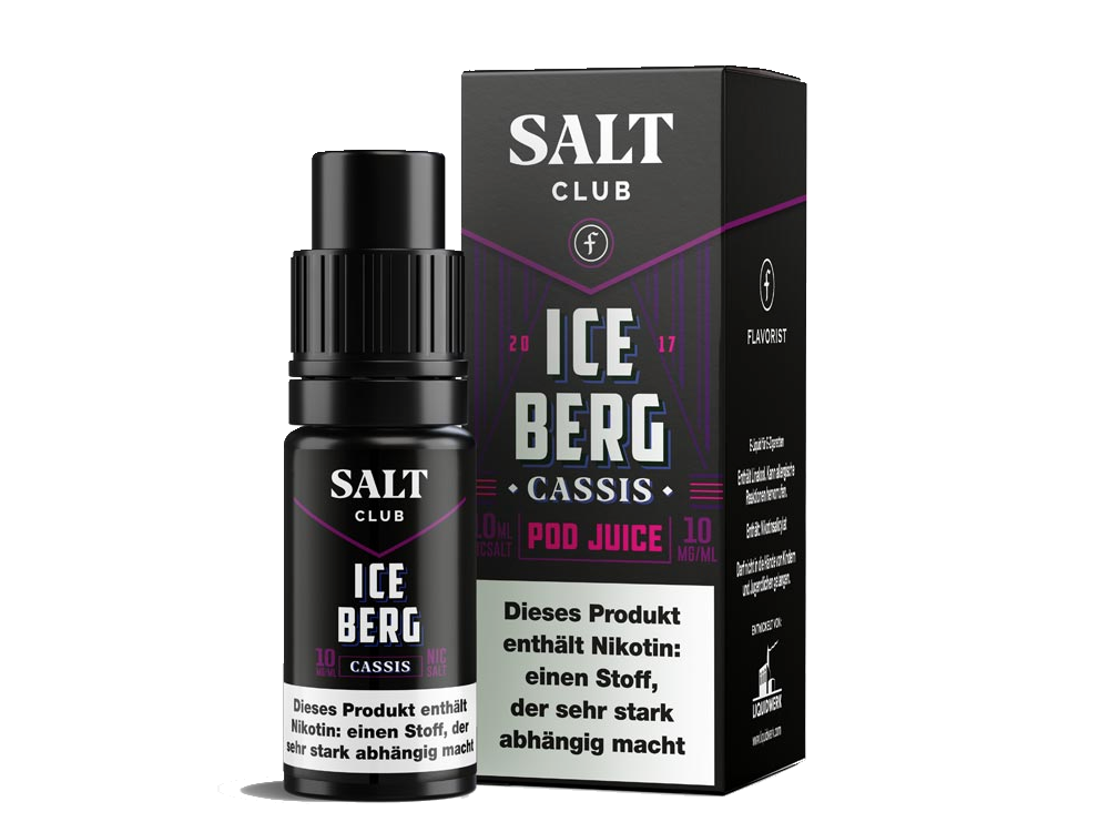 Salt Club - Flavorist Iceberg - Nikotinsalz Liquid - Cassis Salt Club - Flavorist Iceberg - Nikotinsalz Liquid - Cassis