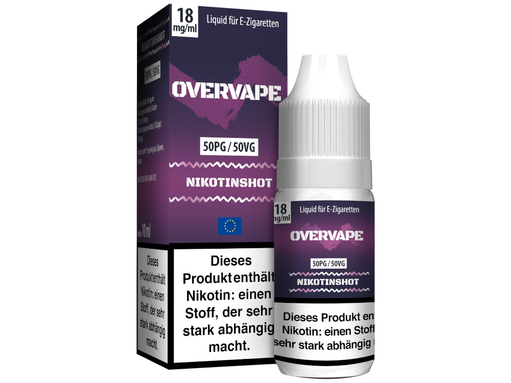 Overvape - 10ml Nikotin Shot Overvape - 10ml Nikotin Shot