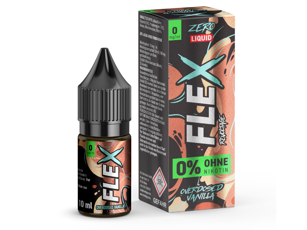 Revoltage - FLEX Nikotinsalz Liquid - Vanilla Revoltage - FLEX Nikotinsalz Liquid - Vanilla