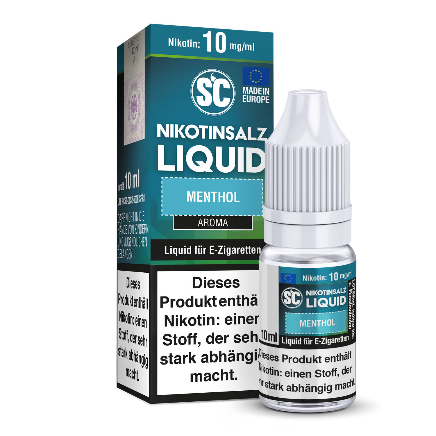 SC - Menthol - E-Zigaretten Nikotinsalz Liquid 20 mg/ml SC - Menthol - E-Zigaretten Nikotinsalz Liquid 20 mg/ml