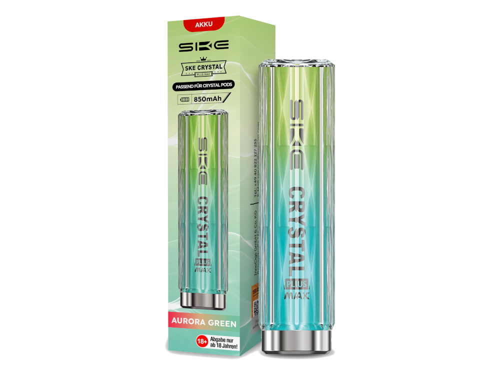 SKE - Crystal Plus MAX Akku 850 mAh SKE - Crystal Plus MAX Akku 850 mAh