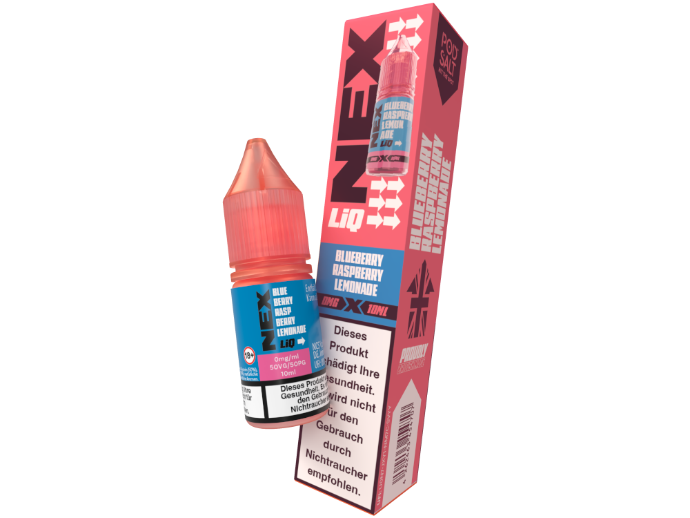 Pod Salt - NexLiq - Nikotinsalz Liquid - Blueberry Raspberry Lemonade Pod Salt - NexLiq - Nikotinsalz Liquid - Blueberry Raspberry Lemonade